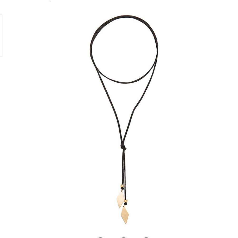 Gold Diamond Wrap choker